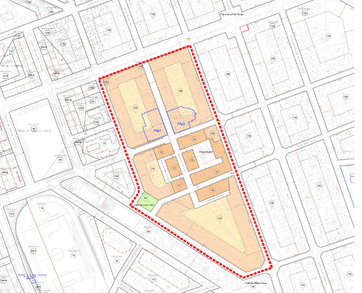 Modificació puntual del Pla General Metropolità a l’entorn de la Plaça Interior a Gavà