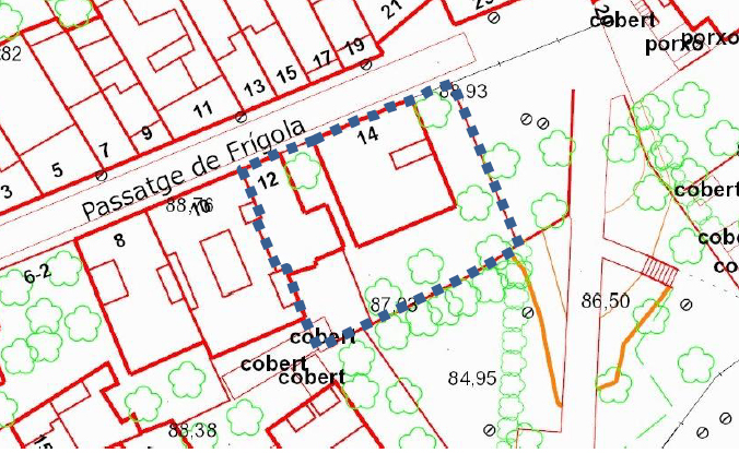 Informe tècnic de valoració de dues finques urbanes a la Vila de Gràcia