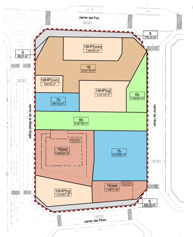 Pla de Millora urbana del Sector 1 de la MPGM per a l’ajust del Pla de la Marina del Prat Vermell a la Zona Franca. Barcelona